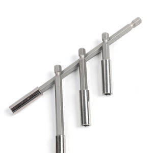 Tige d'extension hexagonale à changement rapide 1/4, connecteur de bit 60 mm et tige à connexion rapide, accessoires pour outils électriques - Product Image 4