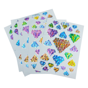 Private Color Print Laser Korean <strong>Deco</strong> Kiss Cut Planner Sticker <strong>Sheet</strong> Custom Glitter Clear Sticker <strong>Sheet</strong> - Product Image 5