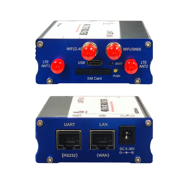 4G SIM Ethernet WIFI Router Access Point Industrial M2m Modem With RS232 RJ45 Port EC200A 4g Wireless Router Wifi Repeater