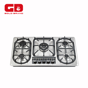 Cocina a <span class=keywords><strong>gas</strong></span> de acero, 5 quemadores, para el <span class=keywords><strong>hogar</strong></span>, estufas de <span class=keywords><strong>gas</strong></span> - Product Image 1