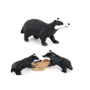 Vente en gros de statues de simulation en PVC massif, figurines d'animaux, lion de montagne, figurines d'animaux, jouets - Product Image 4