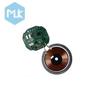 Pengisi Daya Nirkabel MLK 15w 12v Input, Dudukan Ponsel untuk Meja, Sepeda, Mobil, Pengisi Daya Induksi Nirkabel untuk Ponsel