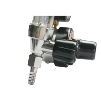 Régulateur de gaz de soudage Argon CO2, réducteur de pression en aluminium 250bar 300bar, entrée G5/8, oxygène, acétylène, propane, CE ISO OEM ODM