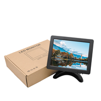 Prix Spécial Moniteur Haute Définition 8 Pouces 9 Pouces 10 Pouces DC 12V Multi-Média HDMI VGA USB Interface Standard Universelle
