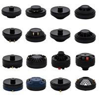 Haut-parleur de compression à bobine mobile de 50,8 mm avec diaphragme en titane pour voiture, unité de tweeter