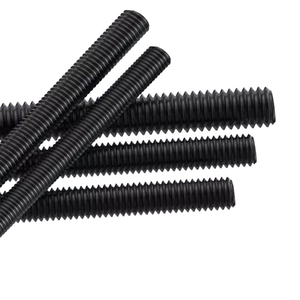 Barra Filettata <span class=keywords><strong>DIN</strong></span> <span class=keywords><strong>975</strong></span> Classe 8.8 Nera M6-M30 3m/1m in Acciaio al Carbonio Completamente Filettata Industriale ad Alta Resistenza Resistente alla Corrosione - Product Image 3