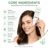 Ampoule de Soin Capillaire OEM ODM Marque Privée à la Caféine, Niacinamide, Biotine et Romarin pour un Cuir Chevelu Apaisé et des Cheveux Plus Volumineux (Roll-on)
