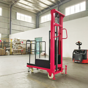 Montacargas Eléctrico Anshun Nuevo, Recolector de Pedidos, 300 kg, Motor de CA, Altura de Elevación de 3 m, 5 m, 6 m, Neumáticos Sólidos, para Minoristas - Product Image 3