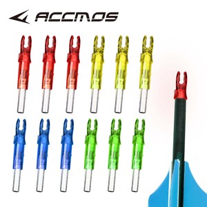 Cocche per Frecce con Illuminazione LED <span class=keywords><strong>Rossa</strong></span> per Archi Compound, per Frecce da Caccia con Diametro Interno di 6,2mm - Product Image 2