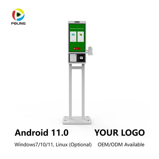 Wall-mounted Android Tablet Kiosk for Retail Self Ordering & Digital Advertising Interactive Touch Screen