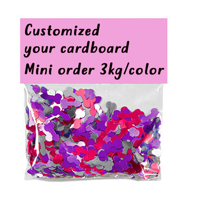 Девичник Вечеринка Кинс Вилли Пекер пенис конфетти рассеиватель украшение