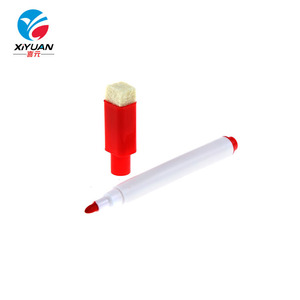 Xy tẩy 12 màu sắc đầy màu sắc khô xóa bảng đánh dấu với bàn chải an toàn không mùi mịn bằng văn bản trên bảng trắng hoặc bề mặt khác - Product Image 3