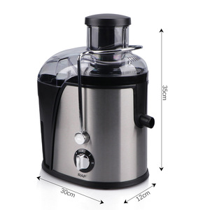 Vente en gros de nouveaux extracteurs de jus électriques multifonctionnels en acier inoxydable et de presse-fruits domestiques en 2026 - Product Image 5