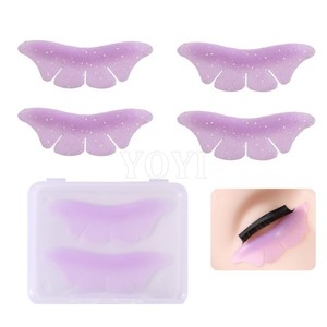 Boucliers flexibles pour cils Bouclier de levage de cils sans colle Tampon de levage de cils en silicone Auto-collant sur la paupière <span class=keywords><strong>Brillant</strong></span> Perm Rod Coréen Lc Curl - Product Image 5