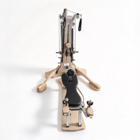 Tour de poulies de Pilates professionnelle en bois écologique avec équipement de studio gyroscopique réglable
