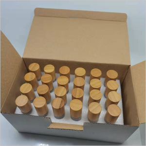 Flaconi Roll-on Personalizzati per Oli Essenziali 5ml, Flacone Roll-on in Bambù all'Ingrosso per Profumi 10ml - Product Image 5