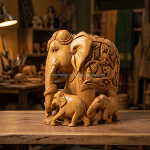 แกะสลักไม้จันทน์ช้าง,ไม้จันทน์ช้าง,ช้าง - Product Image 3