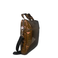 Tas Komputer Baru FOCUS Promosi Logo Kustom PVC Tahan Air Tas Laptop Gaya Kasual Fashion Hadiah Bisnis Pria Resleting