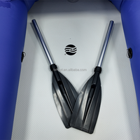 Bateaux gonflables portables Hailebao Easy Storage, Kayak escargot confortable en PVC, pour la pêche décontractée et les fêtes de piscine en famille