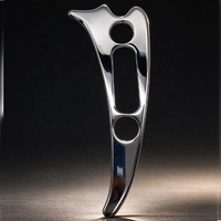 Outil IASTM à 3 trous en acier inoxydable, grattoir musculaire, libération myofasciale, mobilisation des tissus mous, outil de massage Gua Sha pour le corps