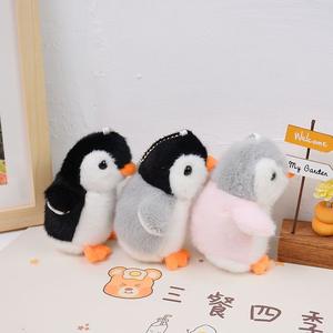 Миниатюрные плюшевые игрушки-пингвины 12 см, брелок-пингвин, плюшевый кулон, игрушка для любителей мультфильмов, брелок для ключей от машины - Product Image 4