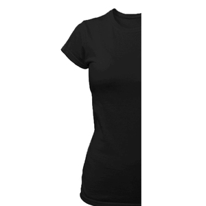 Camiseta de Manga Corta con Cuello Redondo, Estilo Urbano, Ecológica y Transpirable para Mujer, de Algodón Orgánico de 280g - Product Image 6