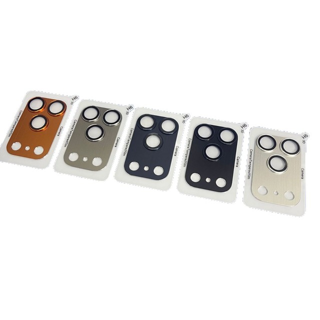 Brushed Finished Custom Color Anti-Scratch Anti-Fingerprint Phone Camera Lens Protector for iPhone 17 Pro Max air