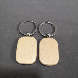 Hot tùy chỉnh Laser khắc hình chữ nhật vuông trái tim móc khóa gỗ Kim Loại Tùy chỉnh gỗ Keyring gỗ <span class=keywords><strong>Keychain</strong></span> khắc laser - Product Image 5