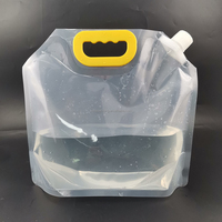 2L/3L/5L liquide extérieur Transparent bière boire jus boisson Portable bec pochette en plastique transparent bavoir sac dans la boîte
