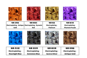 Painel de parede 3D para decoração de casa, painel de parede com espelho dourado, painel de parede novo da moda, outros papéis de parede - Product Image 5