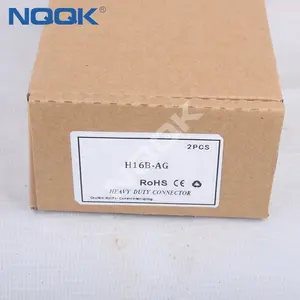 HE-016-M Screw Terminal Wire Gauge 0.5 To 4.0 Mm 16 Pin Heavy Duty Connector