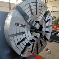 Tour à métaux horizontal robuste Yade CNC CW61100*1500 à grand alésage, broche BT30, capacité de pièce de 1500 mm, 4 postes à outils