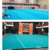 Tapis de cheerleading professionnel enroulable pour la compétition et l'entraînement pour les sports et le divertissement