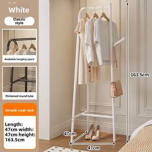 JIABEIHAO <span class=keywords><strong>Perchero</strong></span> Metálico Sencillo de <span class=keywords><strong>Pie</strong></span> para Secar y Almacenar Ropa, Ideal para Dormitorios y Habitaciones Pequeñas - Product Image 2