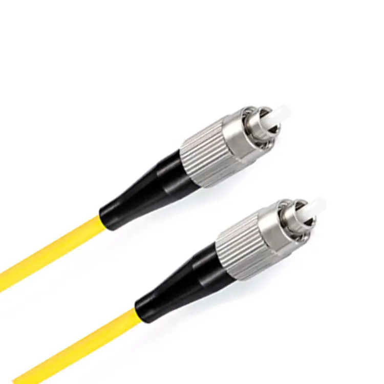 Cable de conexión de fibra de PVC de 1 núcleo de modo único de 2,0mm/3,0mm 3m de fibra de 1 núcleo