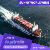 Transitaire maritime express FCL LCL mondial, agent d'expédition porte-à-porte de la Chine vers les États-Unis