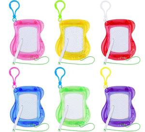 Oso pequeño para niños Mini tablero de escritura juguete blanco negro patrón Horizontal dibujo magnético mosquetón Memo pizarra - Product Image 6