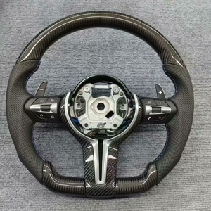BMW E90 F10 F30 F31 F32 F36 F20 E92 E60 X6 E71 F20 F36 E70 M3 M5 Siyah Delikli Deri Karbon <span class=keywords><strong>M</strong></span> Sport Direksiyon Simidi - Product Image 2