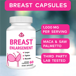 Complément alimentaire à base d'extrait de Maca OEM, capsules BBL, pilules hormonales, augmentation mammaire, stimulant d'énergie, naturel, 60 gélules pour femmes - Product Image 3