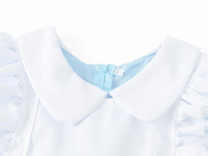 Set Costume da Angelo Alice Lito con Grembiule Bianco e Fascia per Bambine dai 2 ai 14 Anni - Product Image 4