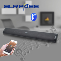 Système de cinéma maison stéréo avec caisson de basses intégré S41, barre de son TV, barre de son sans fil Bluetooth pour ordinateur de bureau