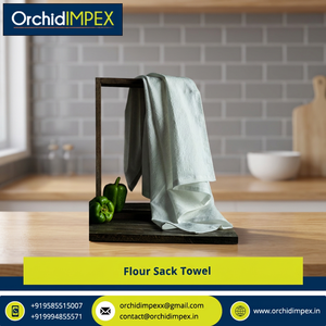 ผ้าเช็ดทำความสะอาดครัว Orchid Impex คุณภาพเยี่ยม ผลิตจากผ้าฝ้าย 100% ได้รับการรับรองมาตรฐาน GOTS ซึมซับน้ำได้ดี แห้งเร็ว ทอแน่น ลายดิจิตอล - Product Image 2