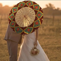 Parapluie personnalisé avec impression de logo pour mariage, impression 3D, design personnalisé, logo éthiopien