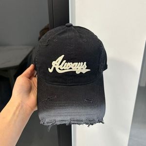 Gorra de béisbol vintage color burdeos desgastado, estilo retro, gorra trucker extragrande con <span class=keywords><strong>letras</strong></span> bordadas, accesorio para la cabeza que estiliza el rostro, para cabezas grandes - Product Image 2