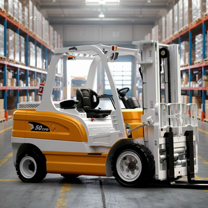 Montacargas de Contenedor de 2 Toneladas, 2.5 Toneladas y 3 Toneladas, Precio de Fábrica SKY, Montacargas Eléctrico 4x4 con Batería de Iones de Litio, Montacargas Todoterreno - Product Image 2