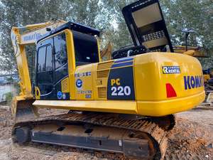 Excavadora de 22 toneladas en buen estado, excavadora Komatsu usada, Komatsu PC220 excavadora sobre orugas, excavadora de 2 toneladas, a la venta - Product Image 5