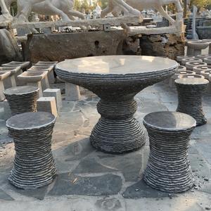 Venta al por mayor, precio barato, decoración <span class=keywords><strong>de</strong></span> muebles al aire libre, mármol <span class=keywords><strong>de</strong></span> <span class=keywords><strong>piedra</strong></span> y granito, fabricación, mesa <span class=keywords><strong>de</strong></span> parque y sillas, juegos <span class=keywords><strong>de</strong></span> jardín - Product Image 1