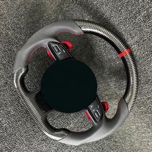 อุปกรณ์ตกแต่งรถยนต์ <span class=keywords><strong>พวงมาลัย</strong></span>คาร์บอน <span class=keywords><strong>พวงมาลัย</strong></span>โลจิเทค ตัวล็อคพวงมาลัยรถยนต์ สำหรับออดี้ เอ7 - Product Image 3