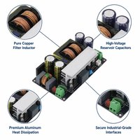Module d'alimentation à découpage CA-DC Creatall CA-2600 600W, entrée 220V, double sortie 65V positive et négative pour amplificateur audio