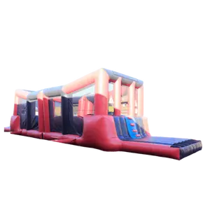 Inflatable big ball wipeout sport game Inflatable obstacle courses wiped out Challenge inflatable games